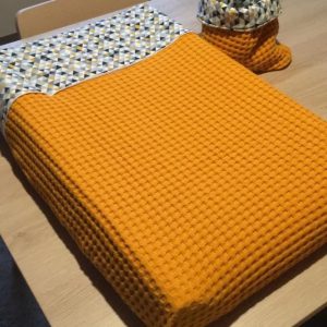 Overtrekhoes + commode mandje
