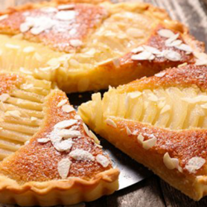Tartaleta de peras y almenda - Weekend 16-17 mei – 15€ – bij u thuis geleverd