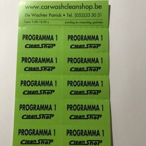Abonnement programma 1