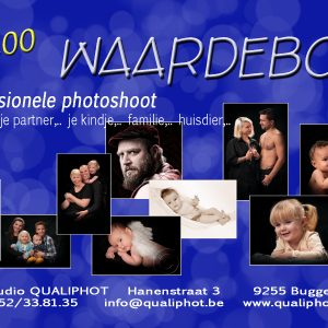 Kadobon/waardebon Photoshoot