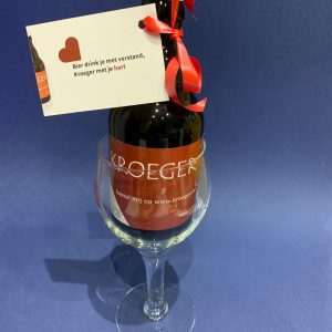 Kroeger met glas
