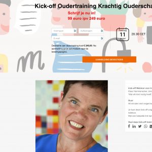 ONLINE Oudertraining Krachtig Ouderschap